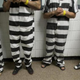 Prisoners at Michigan’s Saginaw County Jail are having their orange jumpsuits traded in for black-and-white striped duds.
KMTV Screenshot